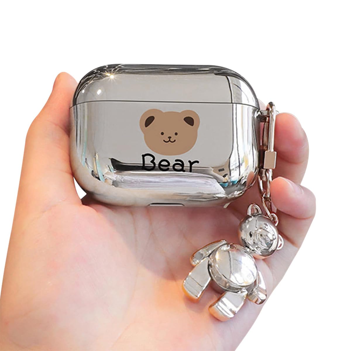 ZORBES Wireless Earbuds Charging Case Cover for Airpods Pro 2 Kawaii Earbud Charging Case Cover with Bear Pendent Charm Anti-scratch TPU Soft Protective Earbud Charging Case Cover for Airpods Pro 2 ZORBES Wireless Earbuds Charging Case Cover for Airpods Pro 2 Kawaii Earbud Charging Case Cover with Bear Pendent Charm Anti-scratch TPU Soft Protective Earbud Charging Case Cover for Airpods Pro 2